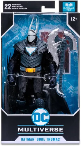 Vista 2 de McFarlane Toys DC Multiverse Duke Thomas Dark Nights - Figura de acción de metal de 7 pulgadas con accesorios