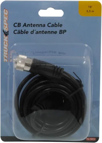 Vista 6 de Cobra Radio CB profesional de 29 LTD + cable coaxial RG-58A/U de 18 pies con conectores Pl-259