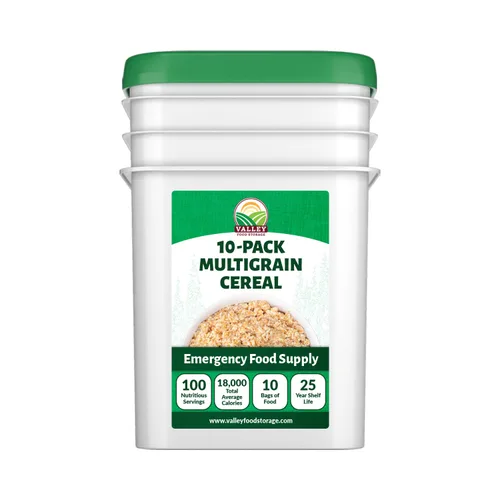 Vista 45 de Kit de suministro de alimentos a largo plazo de 180 días 2,100 porciones, +75g de proteína diaria y +1,800 calorías por día Alimentos