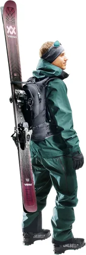 Vista 6 de Deuter Mochila de esquí alpino Freecline 15 unisex, 15 litros Negro