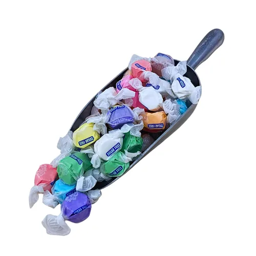 Vista 4 de Paquete variado de caramelos de agua salada sin azúcar, 10 sabores, 1 libra a granel