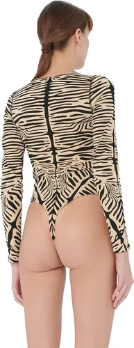 Vista 3 de Wolford Aurora Zebra String Body para mujer