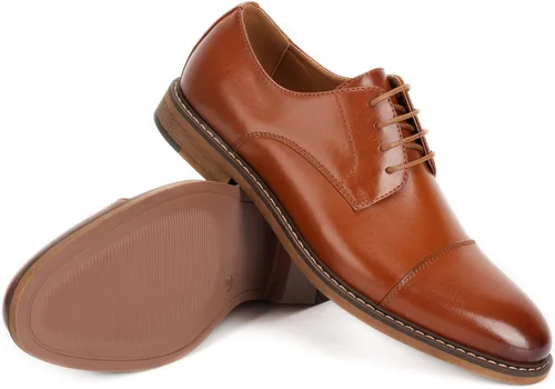 Vista 5 de Temeshu Zapatos de vestir para hombre, zapatos Oxford informales, zapatos formales de negocios