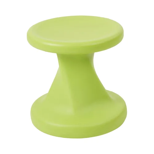 Vista 23 de ECR4Kids Taburete giratorio Wobble, altura del asiento de 14 pulgadas Negro