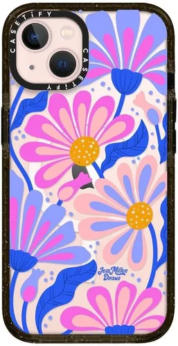Vista 240 de CASETiFY Funda Impact para iPhone 13 [Protección contra caídas de grado militar 4X de 8.2 pies/Compatible con Magsafe] - #1 Mom - Transparente