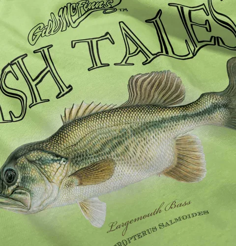 Vista 5 de Gill McFinn Bass Fisherman Fishing Toddler Boy Girl T Shirt