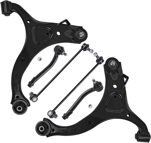 Vista 87 de Detroit Axle - Kit de brazos de control delantero para Chevy Silverado 1500 GMC Sierra 1500 GMC Sierra 1500 Avalanche Yukon Tahoe Escalade ESV EXT