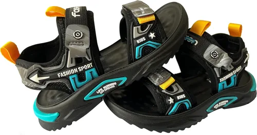 Vista 5 de Sandalias de verano para niños, zapatos de playa para exteriores, puntera abierta, sandalias deportivas para niños