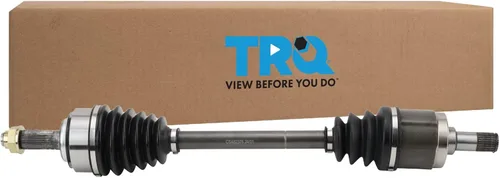Vista 141 de TRQ Conjunto de eje CV delantero del lado del conductor o del pasajero Compatible con Subaru Crosstrek 2016-2017 2014-2015 XV Crosstrek Para