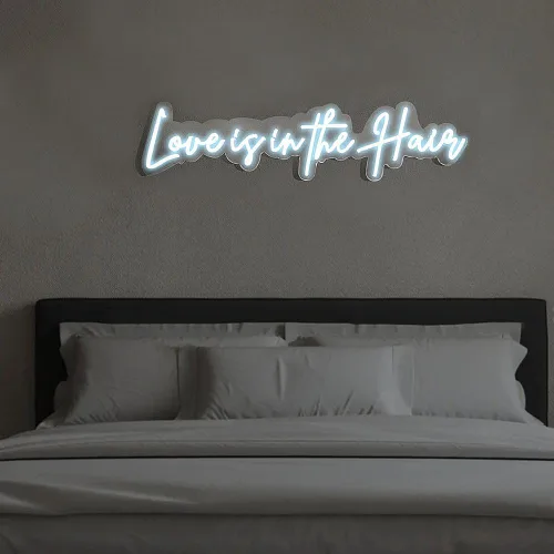 Vista 7 de Hey Babe - Letrero de neón personalizado para decoración de pared de dormitorio, luz de neón, regalo de cumpleaños, arte de pared personalizable