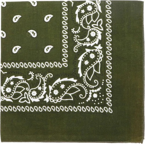 Vista 29 de Motique Accessories Bandana de algodón de 22 pulgadas con estampado cachemira