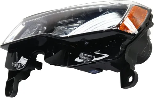 Vista 4 de Para Jeep Grand Cherokee 2017 2018 2019 2020 2021 lado del conductor de faros delanteros Tipo estándar Carcasa cromada Certificado CAPA