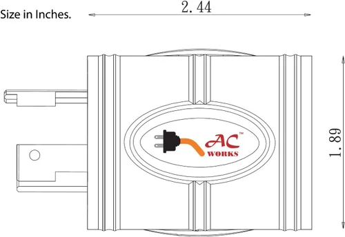 Vista 5 de AC WORKS Adaptadores de corriente Shore