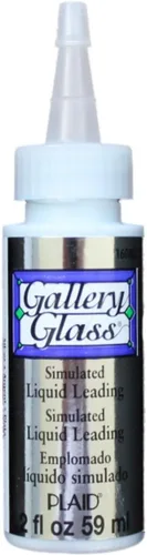 Vista 11 de Gallery Glass Límite líquido, negro, 8 onzas líquidas, líder, perfecto para proyectos de pintura de vidrieras de bricolaje, 19701