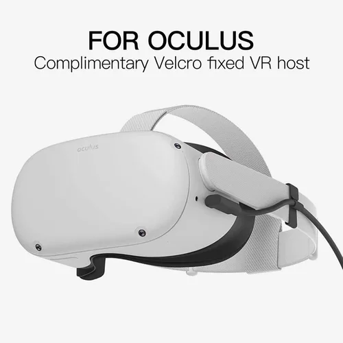 Vista 8 de BATEMEN W Cable de conexión profesional de 16 pies para Oculus Quest 2Quest Cable de carga rápida con un cable de alimentación tipo C en ángulo