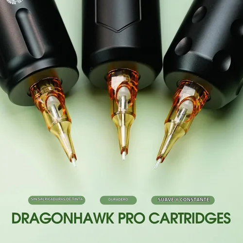 Vista 6 de Dragonhawk A1 Pro Kit de pistola de tatuaje inalámbrica para principiantes
