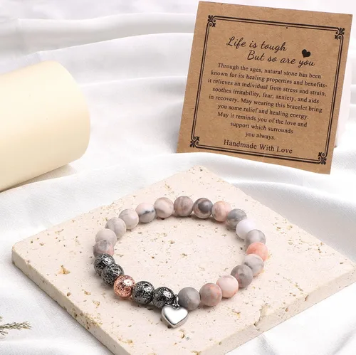 Vista 6 de Pulsera para profesora, regalos de agradecimiento para ella, regalos para profesores, amigos, hija, nieta, regalos de graduación, mamá, hermana