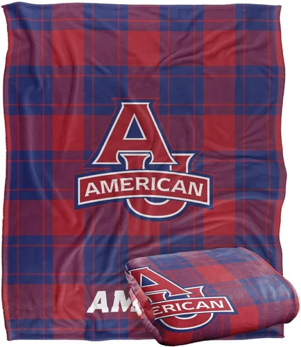Vista 42 de LOGOVISION St John's University Campus Plaid Spirit Silky Touch Manta súper suave 36 x 58 pulgadas