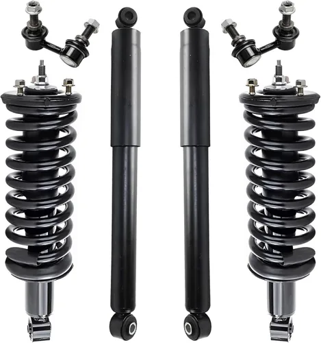 Vista 69 de Detroit Axle - Kit de puntales delanteros de 6 piezas para Ford Escape 2014-2019, 2 puntales y muelles helicoidales, 2 enlaces de barra