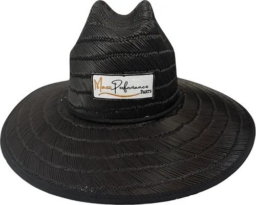 Vista 2 de Sombrero de paja negra de Maxx Performance Parts, Beige Bronceado
