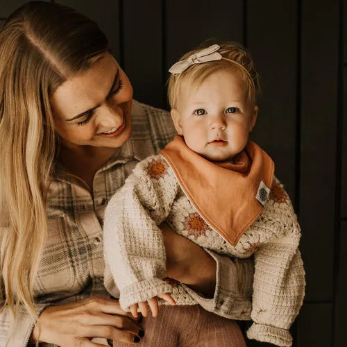 Vista 6 de Parker Baby Co. - Diademas suaves para bebé niña con lazos, paquete de 10