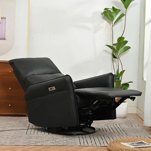Vista 29 de Silla reclinable giratoria de 270° para adultos