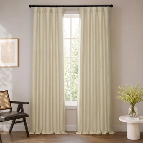 Vista 25 de HPD Half Price Drapes Bellino - Cortinas de oscurecimiento de habitación de 63 pulgadas de largo, para dormitorio y sala de estar (1 panel), 50