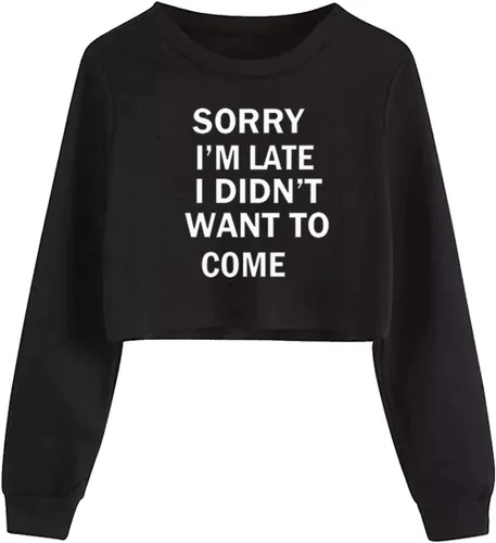 Vista 37 de Camiseta corta para niñas y niños, linda sudadera estética con gráficos de dibujos animados para adolescentes