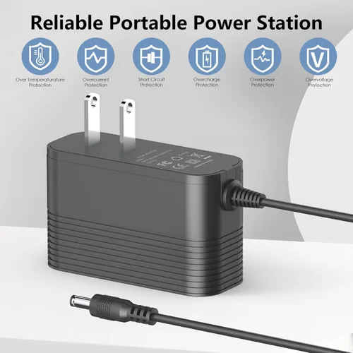Vista 4 de Cargador de 26 V para aspiradora inalámbrica de repuesto para Tikom V500, Suirviz U8 adaptador de cargador de aspiradora inalámbrica