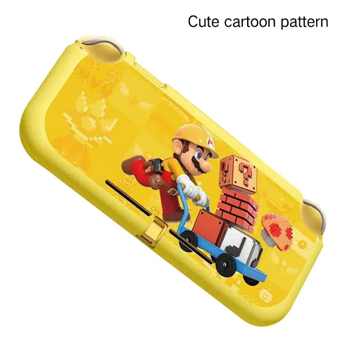 Vista 6 de PERFECTSIGHT Cute Protective Case Compatible with Nintendo Switch Lite Kawaii Soft TPU Slim Cover Hard Shell Dockable Case for NS Console Joy-Con