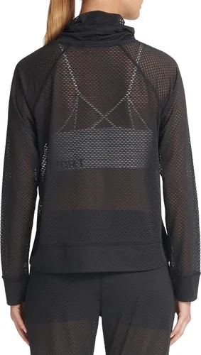 Vista 2 de DKNY Sudadera con capucha de malla con cordón