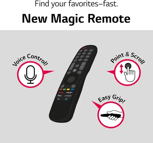 Vista 12 de LG 50UP8000PUR Smart TV UHD de 50 pulgadas 4K con Alexa incorporado (2021)