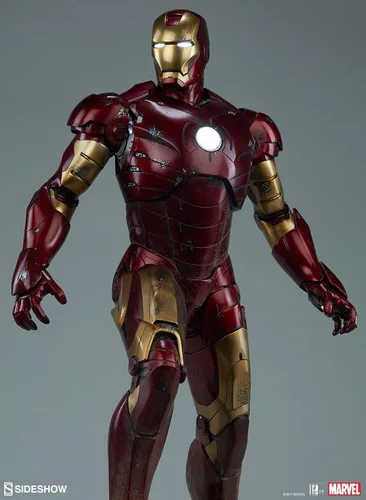 Vista 7 de Sideshow Legacy Effects Marvel Iron Man Mark III Mark 3 - Estatua de maqueta
