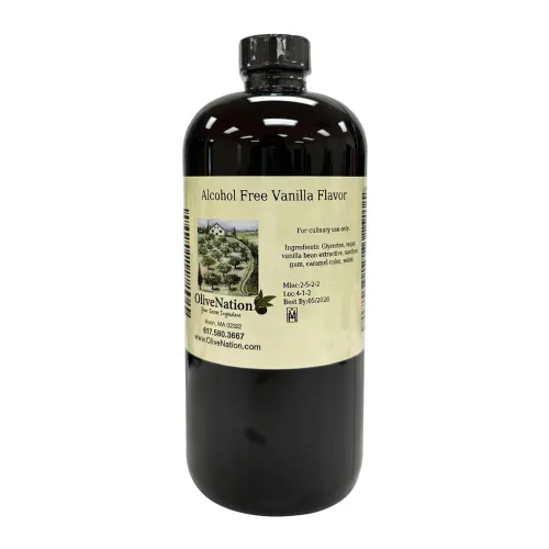 Vista 3 de OliveNation - Emulsión de vainilla, sabor a vainilla sin alcohol para recetas de alta temperatura y sin hornear, 4 onzas