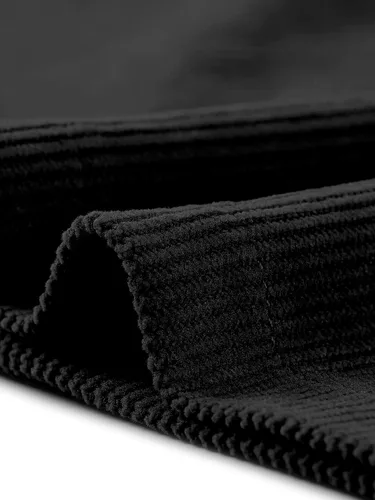 Vista 5 de Allegra K Vestido de pana con tirantes ajustables para mujer