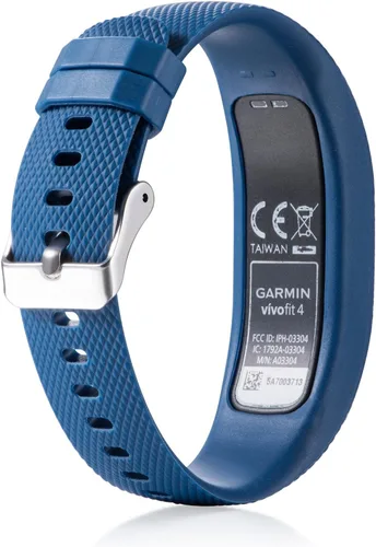 Vista 3 de Compatible con Garmin Vivofit 4 Band, correa de repuesto de silicona para Garmin Vivofit 4 (sin rastreador (10 unidades, pequeña)