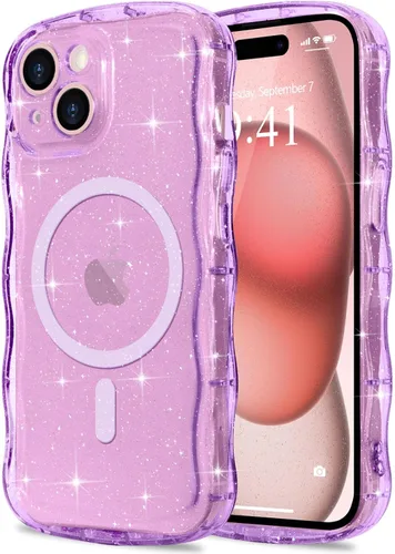 Vista 198 de Pepmune Funda magnética para iPhone 17 Pro Max, color rosa
