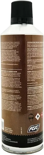 Vista 2 de ASG Ultrair Botella de Gas Verde 8.5oz para Airsoft