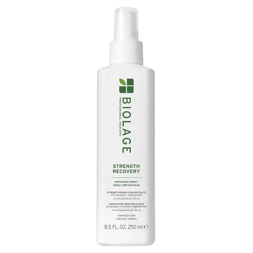 Vista 10 de Biolage Strength Recovery Repairing Spray - Leave-In Treatment, Strengthens & Repairs Damaged Hair, Heat Protectant, Detangling Leave-In Treatment