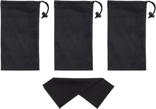 Vista 2 de Funda para gafas de sol y funda para teléfono con cierre de cordón