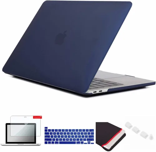Vista 80 de Se7enline Compatible con MacBook Pro Touch Bar Case 2016/2017/2018/2019, funda rígida mate para Mac Pro de 13 pulgadas, A1706/A1989/A2159, funda