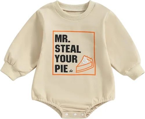 Vista 9 de Ropa de Halloween para bebé niña, sudadera con estampado de calabaza, mameluco de burbujas, lindo traje de Acción de Gracias de otoño