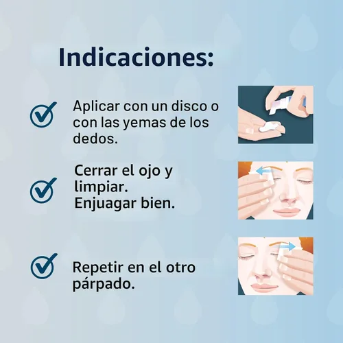 Vista 6 de Limpiador del párpado con espuma, 7.25 onzas líquidas, OCUSOFT064030, 1, 1, 1