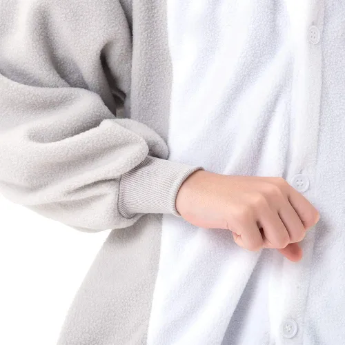 Vista 7 de Beauty Shine Kids Onesie Unisex Child Animal Costume Sleepwear Jumpsuit Christmas Halloween Cosplay Pajamas