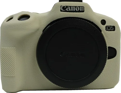 Vista 7 de Funda para Canon Eos R50, ultrafina, ligera, de goma, suave, de silicona, para Canon Eos R50 (negro)