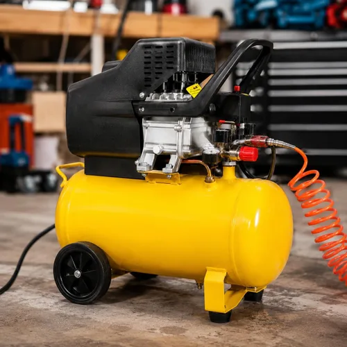 Vista 2 de 3.5HP compresor de aire portátil con tanque de 10 galones