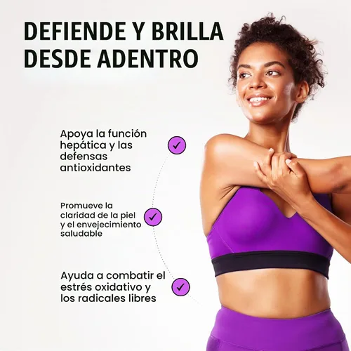 Vista 6 de VitaRaw 1000 mg de glutatión para apoyo inmunológico - Complejo de absorción de 100 mg - Suplemento de glutatión liposomal reducido con ácido alfa