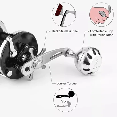 Vista 4 de GOMEXUS Power Handle for Penn Special Senator 113H 4/0 Reel Power Handle (Not for 112H/114H)