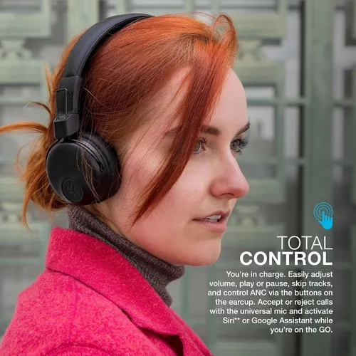 Vista 3 de JLab, Studio+ Gen 2, Auriculares intrauditivos, Bluetooth inalámbrico, Multipunto, Plegable