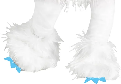 Vista 5 de Fun World Disfraz de Snow Beastie para niño, multicolor, grande